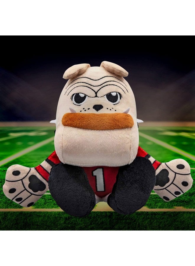 Bleacher Creatures Georgia Bulldogs Hairy Dawg Mascot 8" Kuricha Sitting Plushies- Soft Chibi Inspired Mascot - Image 4