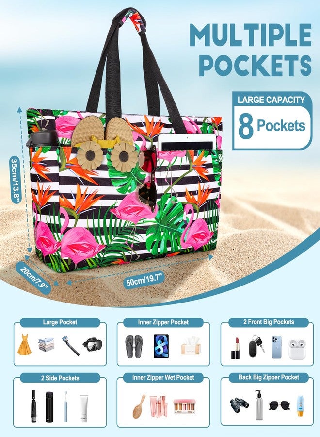 ISEYOU Extra Large Beach Bag - Image 3