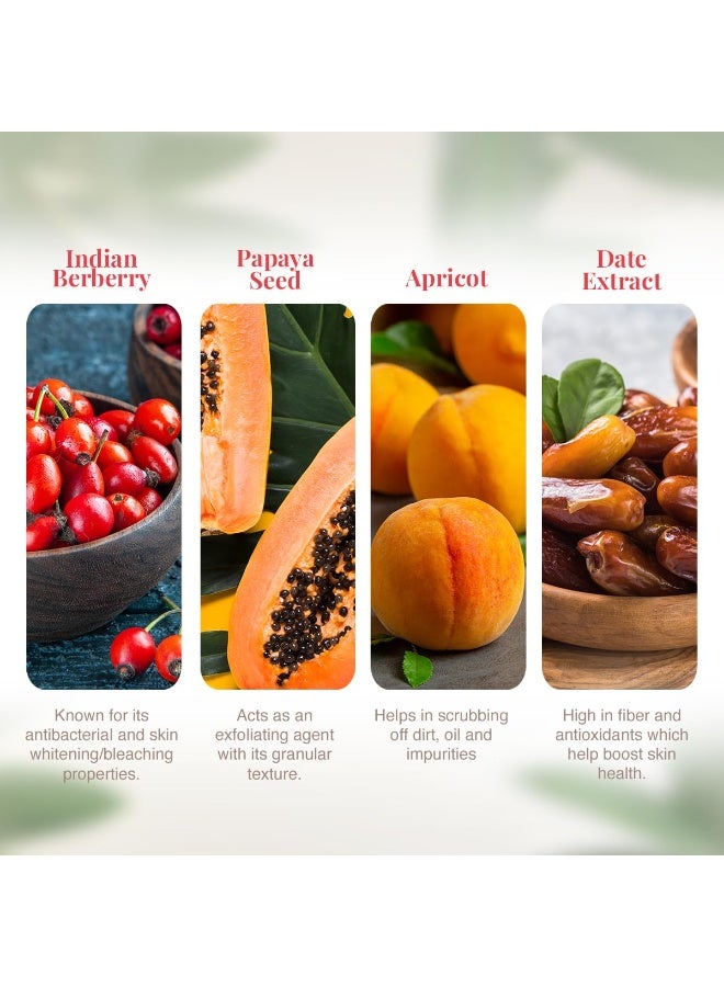 VLCC Indian Berberry Face Scrub - 80g | Gentle Scrub | Helps remove Dead Skin Cells | Clears Skin and Helps remove Blackheads | Rich in Antioxidants | Helps improve Skin Texture. - Image 5