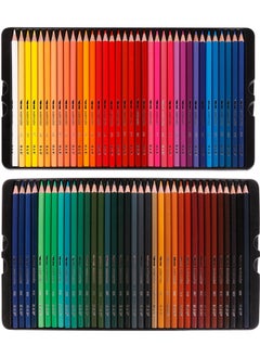 H&B 72 Professional Watercolor Pencils Art Kit Set with Fountain Pen and Pencil Sharpener Ideal for Students Kids and Home Decoration  - Image 4
