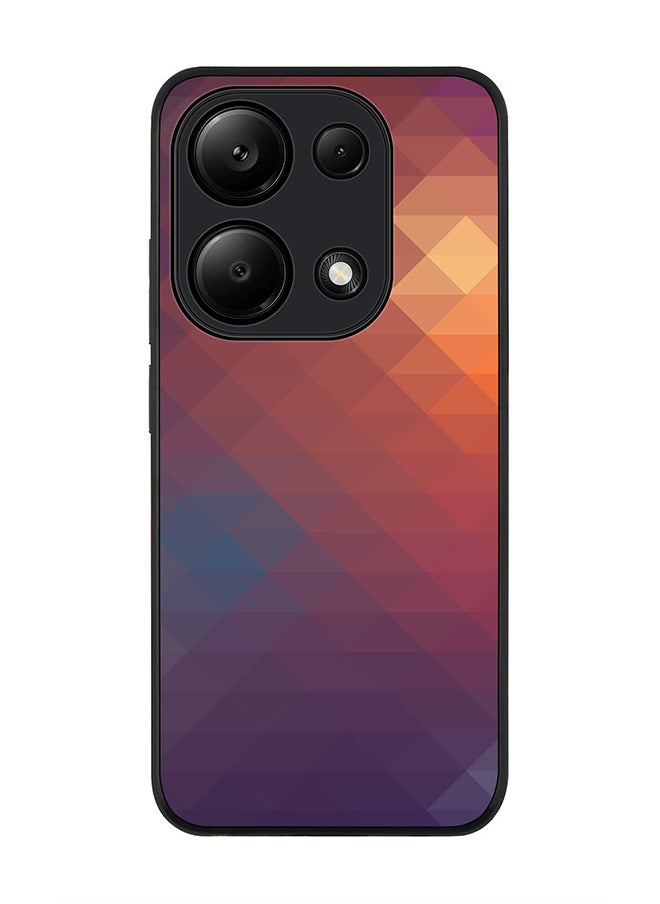 Stylizedd - Rugged Black Edge Case for Xiaomi Redmi Note 13 Pro 4G / Xiaomi Poco M6 Pro 4G, Slim fit Case Flexible Anti Drop Thin Cover -  Copper Prism - Image 1