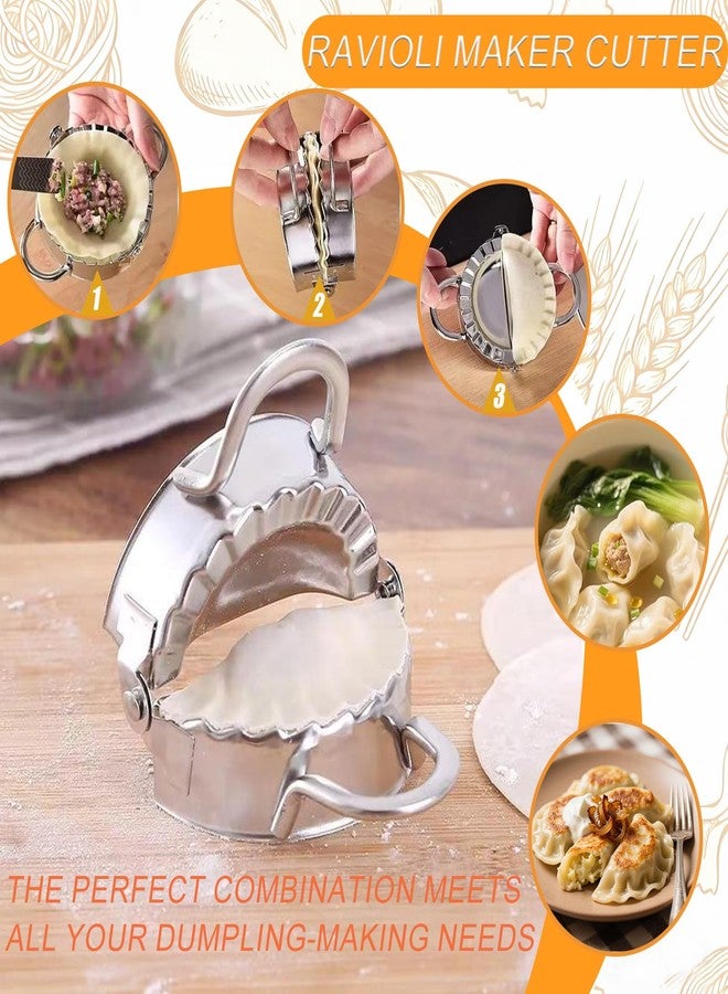 Eyskutvjc 10pcs Pasta Making Tools, Wood Pasta Making Kit with Pasta Drying Rack,Rolling Pins,Gnocchi Board,Dough Cutter,Ravioli Cutter,Pasta Stamps,Making Dumplings .Pasta Making Accessories for Home - Image 4
