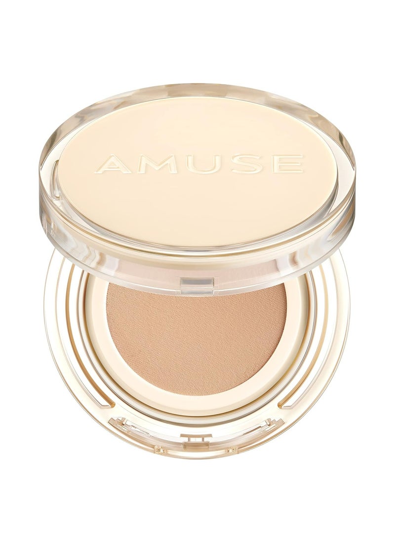Amuse Dew Jelly Vegan Cushion Foundation Glow Dewy 02 NUDE 15g  - Image 1