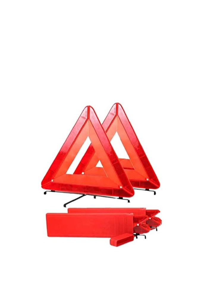ABBASALI Safety Triangle Warning Kit Foldable Emergency Warning Triangle Sign - Image 1