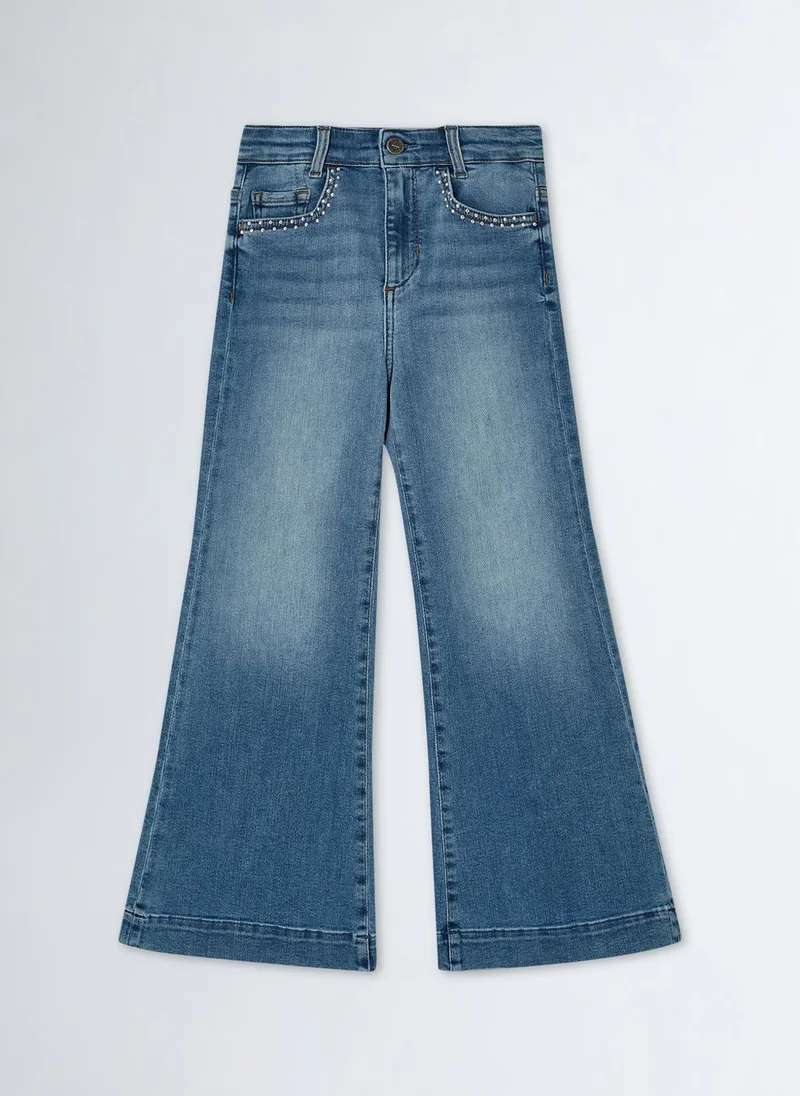 Liu Jo Flared Jeans with Studs
