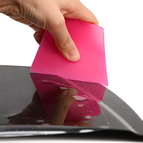 Gomake PPF Squeegee Kit - 5 in 1 Anti-Scratch Soft TPU Squeegee for Vinyl, Small Tint, Paint Protection Film, Vinyl Wrap/Window Tint Tools, Mirror/Window/Household Cleaning - Image 4