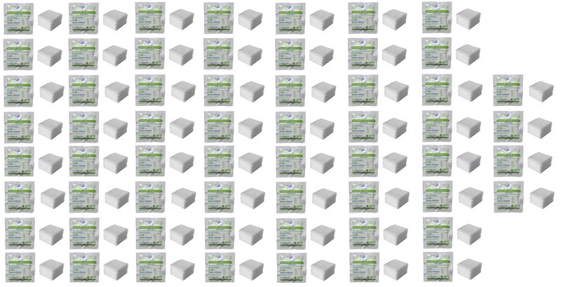 Agarwals Absorbent Gauze Swabs Sterile 7.5 cm X 7.5 cm X 12 ply (5Pcs/Pack)(Pack of 60 i.e.300 Dressings) - Image 1