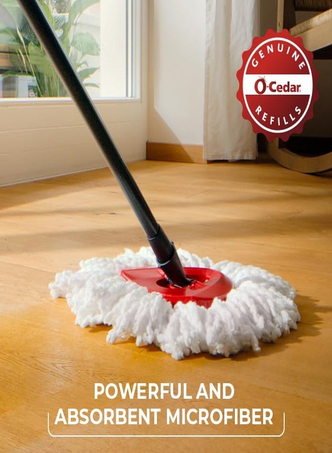 o cedar O-Cedar EasyWring Spin Mop Microfiber Refill (Pack of 4) - Image 4