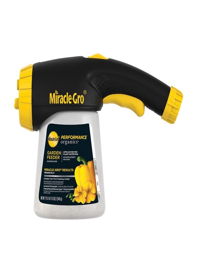Miracle-Gro Performance Organics Garden Feeder, 12 oz. - Includes First Feeding of Miracle-Gro Performance Organics Plant Nutrition Inside - Feed Vegetables, Flowers and Herbs While Watering - Image 1