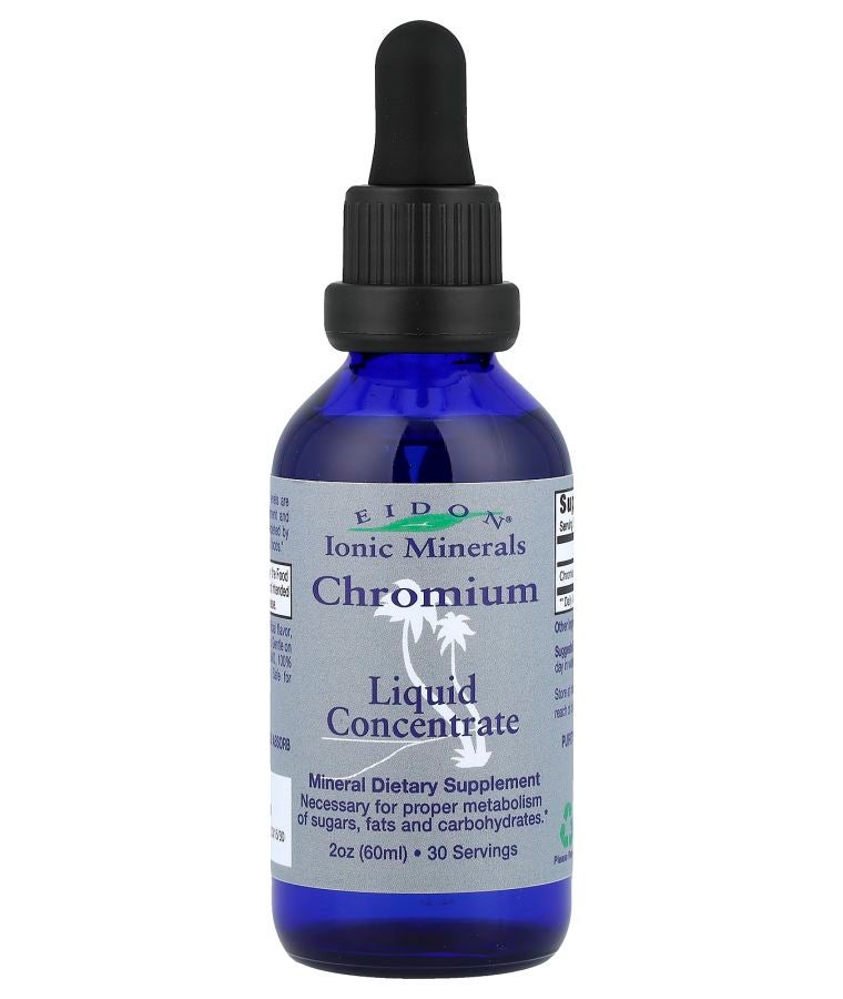 Eidon Ionic Minerals Chromium Liquid Concentrate 2 oz (60 ml)
