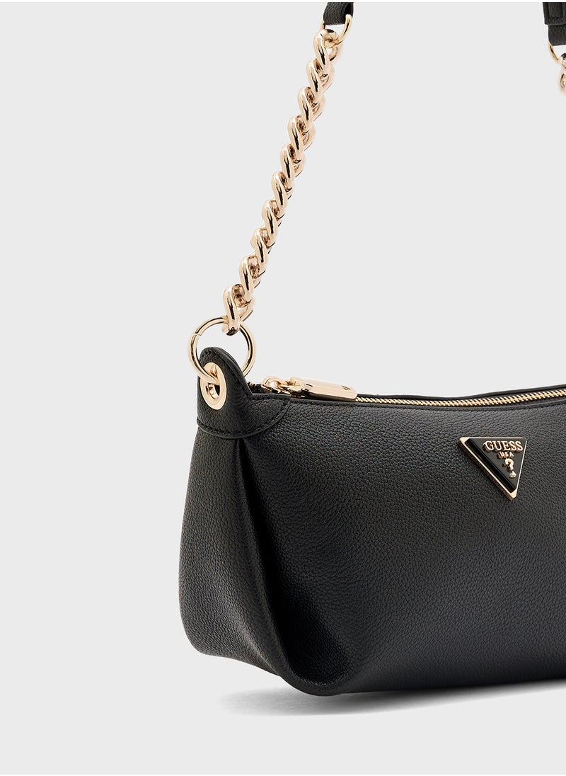 GUESS Meridian Top Zip Hobo Bag  - Image 3