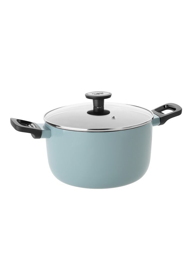 Berghoff Covered Stockpot Slate Leo