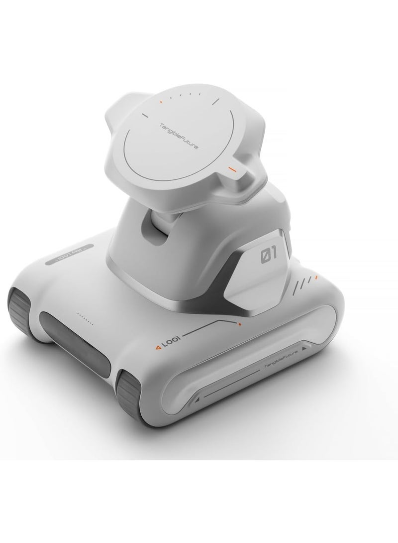TangibleFuture LOOI Robot-Space Black – AI Desktop Companion with ChatGPT Voice Interaction, Memory, Personality, Gesture & Face Recognition, Emotional Support, and 10W Wireless Charging - Image 3