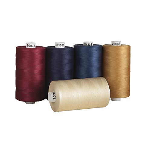 Connecting Threads 100% Cotton Thread Sets - 1200 Yard Spools (Set of 5 - Old Glory) - Image 2