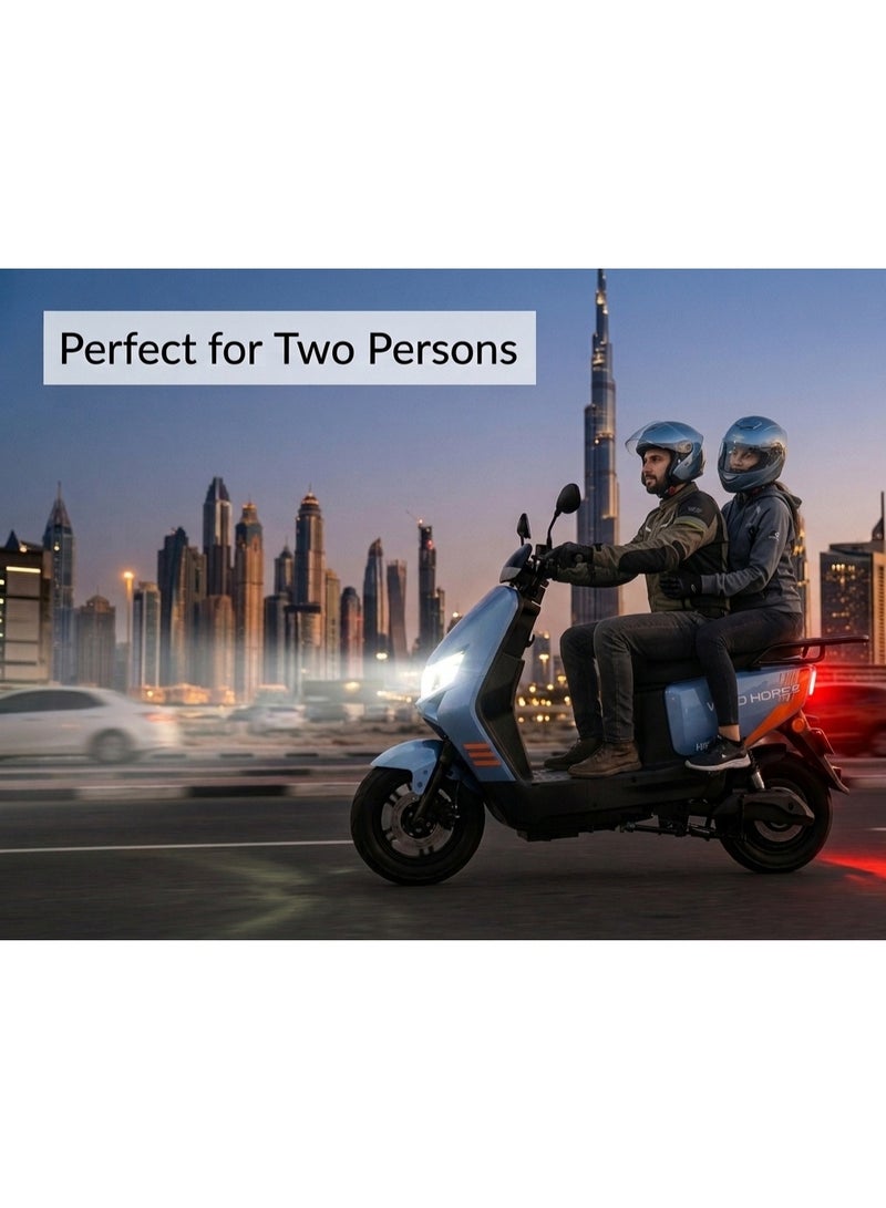 Wind Horse M5 Pro Electric Bike 1500W Powerful Motor, 80KM/H High-Speed, 60V 20Ah, 50KM Range, 14-Inch Tires, Carbon Alloy Frame, NFC Smart Keys, Dual Suspension – Ultra Performance E-Bike for Adults - Image 2