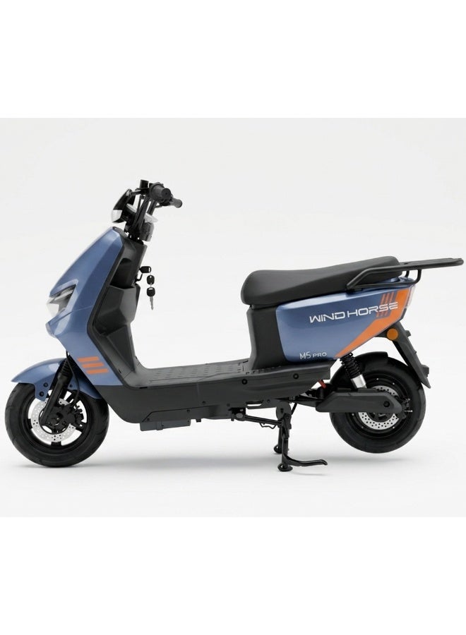 Wind Horse M5 Pro Electric Bike 1500W Powerful Motor, 80KM/H High-Speed, 60V 20Ah, 50KM Range, 14-Inch Tires, Carbon Alloy Frame, NFC Smart Keys, Dual Suspension – Ultra Performance E-Bike for Adults - Image 5