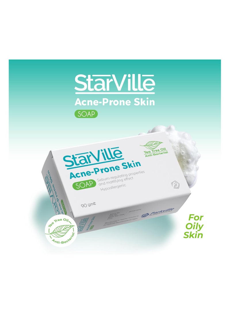 starville Acne-prone Skin Soap 90 Gm - Image 2