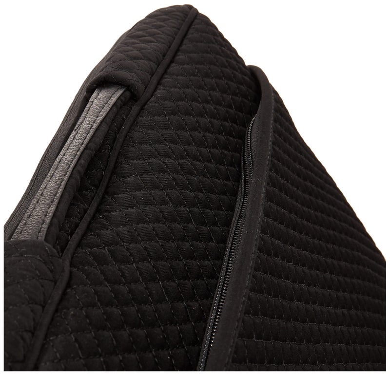 Vera Bradley Women's Microfiber Laptop Organizer, True Black, One Size - Image 4