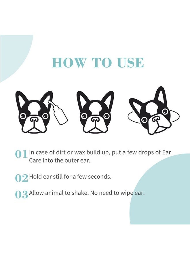 BIOLINE Ear Care Drops Special product Supports Ear Health For Pets  50ml - Image 3