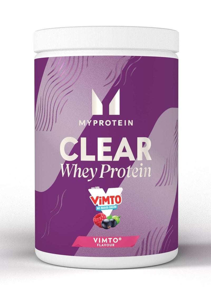 Myprotein Clear Whey Protein Vimto Flavour 522G 20 Servings  - Image 1