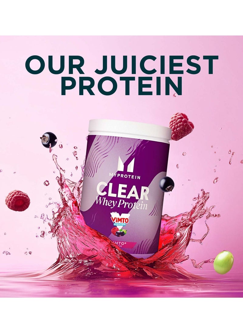Myprotein Clear Whey Protein Vimto Flavour 522G 20 Servings  - Image 2