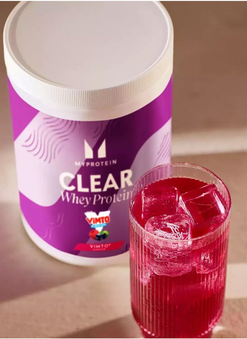 Myprotein Clear Whey Protein Vimto Flavour 522G 20 Servings  - Image 3