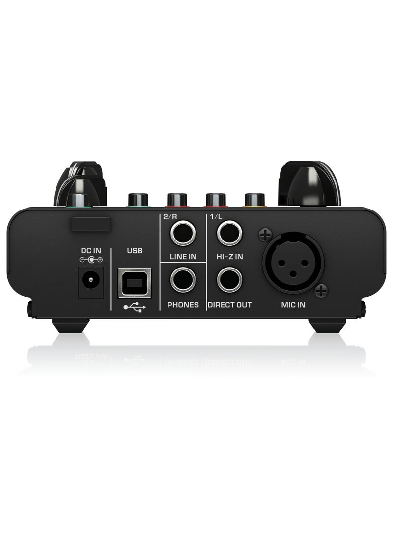 behringer Behringer MIC500USB Audiophile Vacuum Tube Preamplifier  - Image 4
