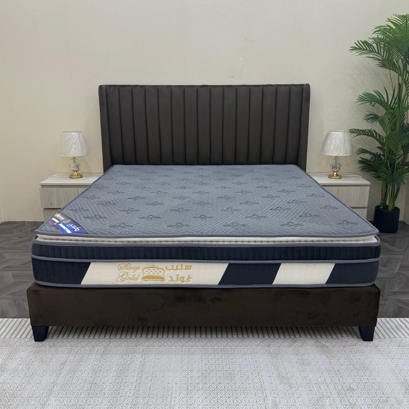 Sleep Gold Luxury Hotel Sleeping Mattress - Queen Class - Pocket Spring - Size 30H x 120W x 190L cm | Back Support, Motion Absorption, Comfortable - Image 1