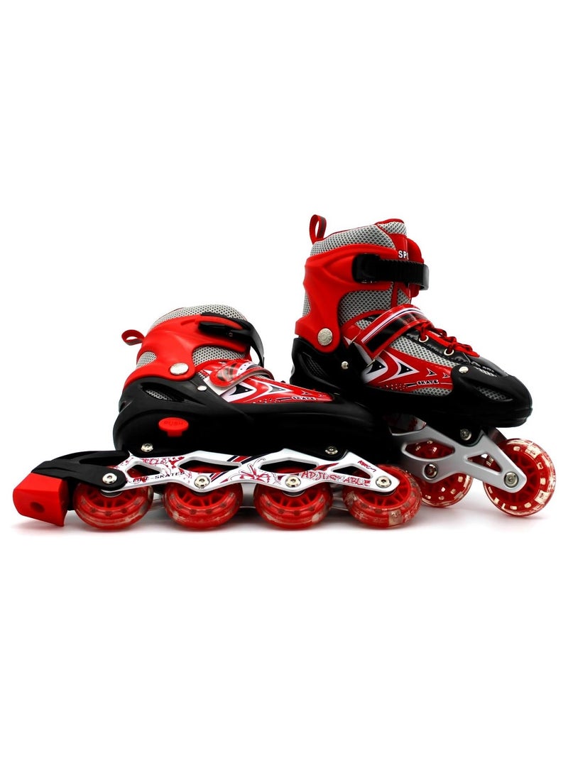 DubaiGallery Kids Roller Skates Shoes Roller Shoes Boys Girls Wheel Shoes Roller Sneakers Shoes with Wheels - Image 2