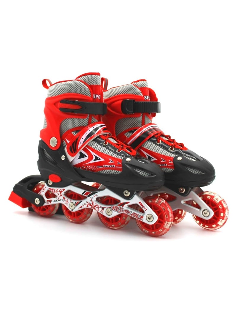 DubaiGallery Kids Roller Skates Shoes Roller Shoes Boys Girls Wheel Shoes Roller Sneakers Shoes with Wheels - Image 4