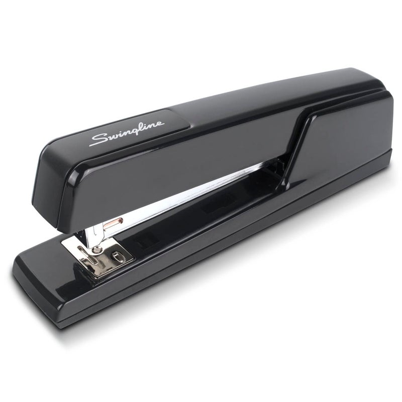 Swingline Stapler, 30 Sheet Capacity, 747 Classic Stapler, Jam Free, Metal, Black (74701) - Image 1