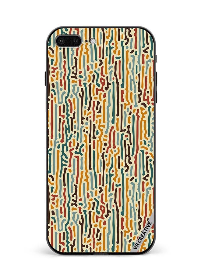 VR CREATIVE Protective Case Cover For Apple iPhone 7 Plus/8 Plus Texture Design Multicolour - Image 1