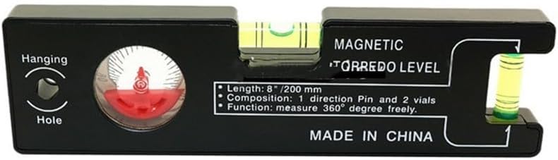 Acrylic Angle Level Ruler 20x5 5x1 6cm With Precision Bubble For Slope Alignment And Measurement - Image 5