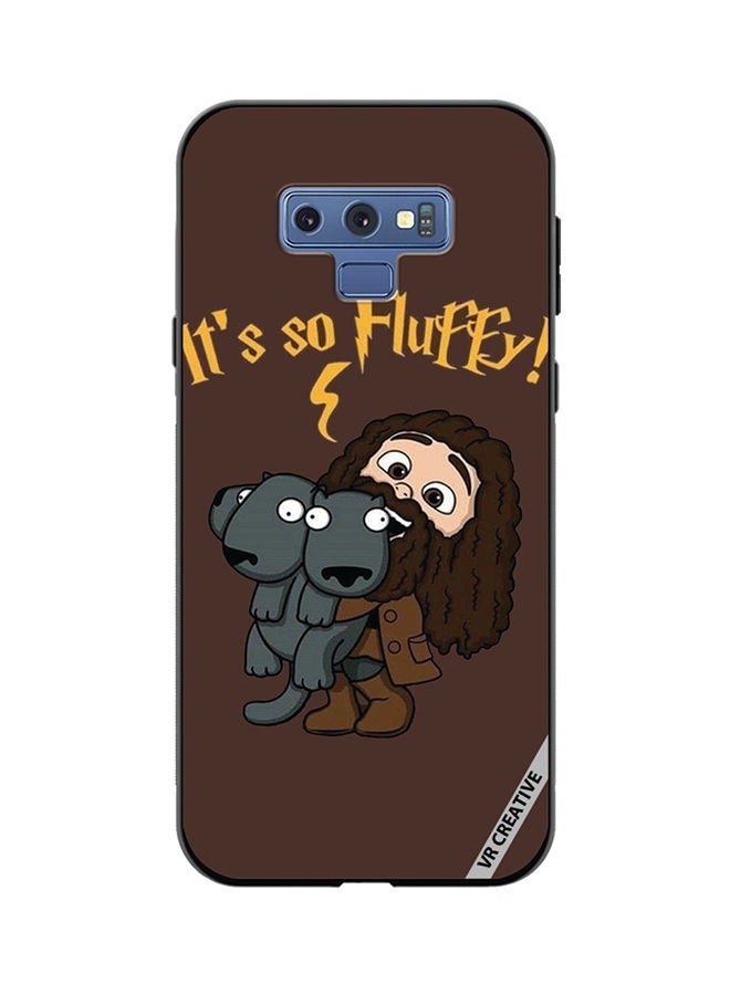 VR CREATIVE Protective Case Cover For Samsung Galaxy Note 9 Its So Fluffy Design Multicolour - Image 1