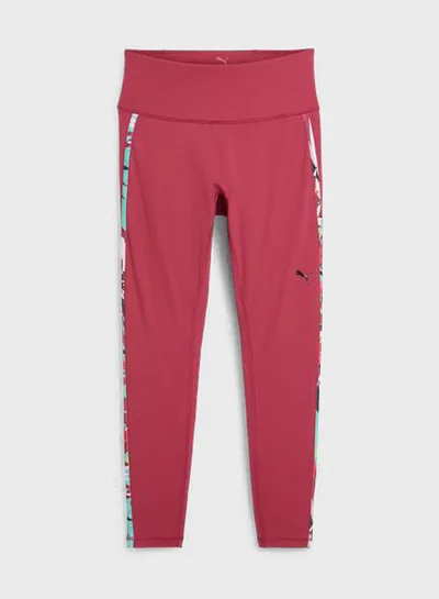 PUMA 7/8 All Over Printed Tropical High Waist Tights