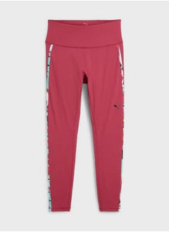 PUMA 7/8 All Over Printed Tropical High Waist Tights  - Image 1