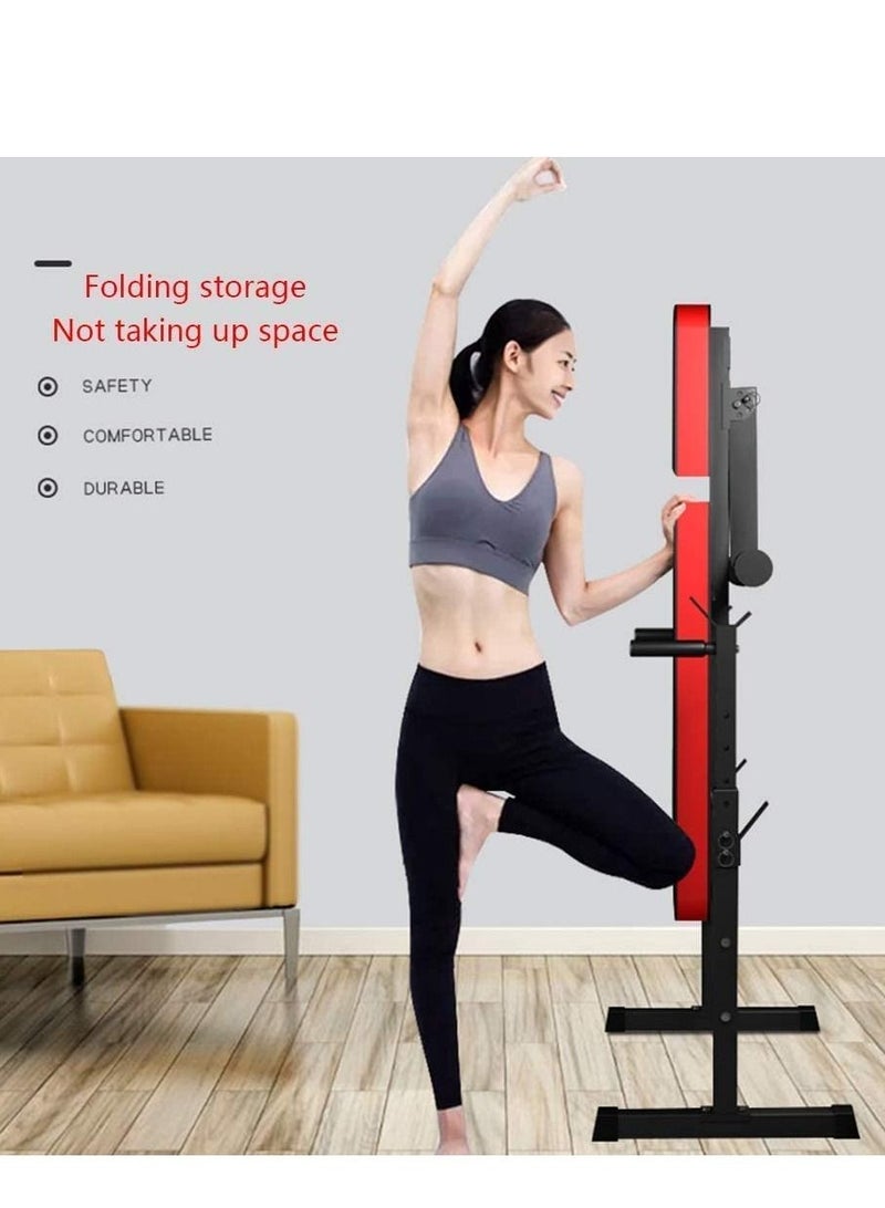 Rock Pow حامل تدريب القوة القابل للطي رف القرفصاء - Image 2