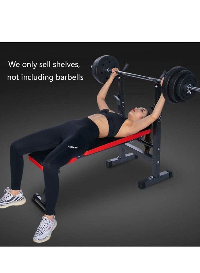 Rock Pow حامل تدريب القوة القابل للطي رف القرفصاء - Image 4