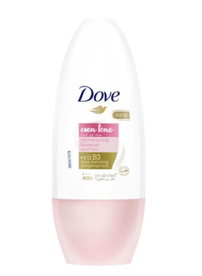دوف مزيل عرق ببلية دوارة لتوحيد لون البشرة للنساء 50ملليلتر