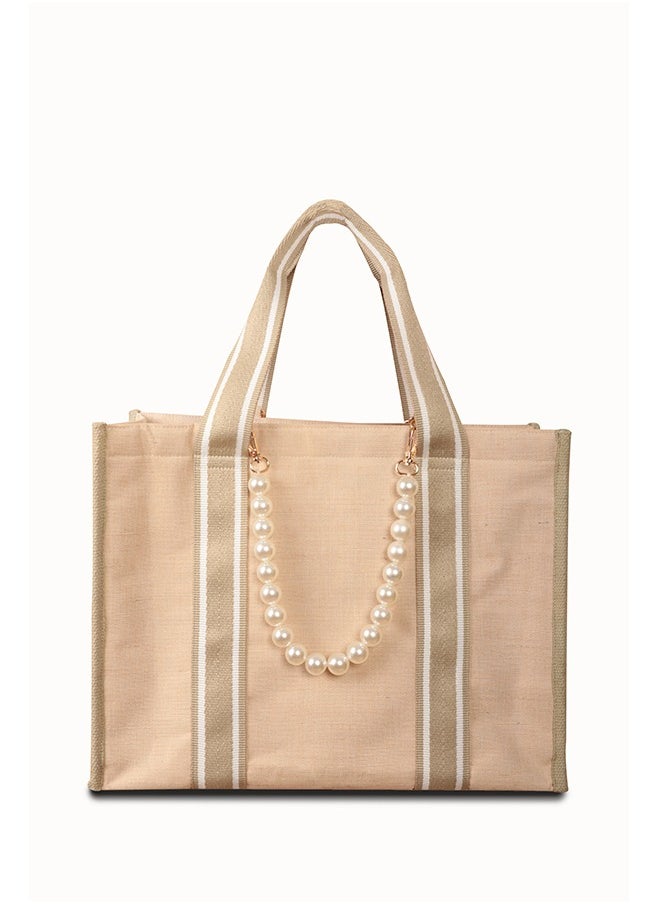 earthbags - Reign Dual Handle Tote Bag Natural - Image 1