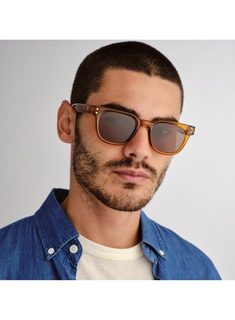 Solarized RIVET SQUARE Sunglasses for Men – Vintage-Inspired Square Frame Shades, Lightweight Stylish Eyewear for Everyday Use - Image 5