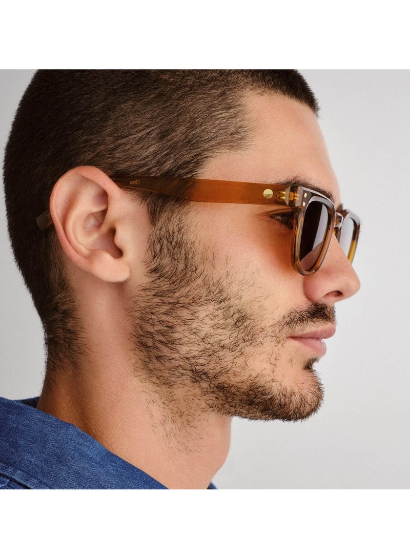 Solarized RIVET SQUARE Sunglasses for Men – Vintage-Inspired Square Frame Shades, Lightweight Stylish Eyewear for Everyday Use - Image 3