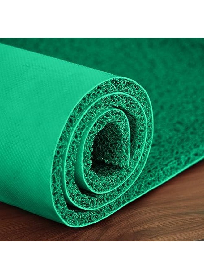 Lifekrafts Lifekrafts Cushion Noodle Floor Mat for Entryways| Dirt/Mud Trapper | 2ft x 8ft Green | Heavy Duty Waterproof Indoor/Outdoor Floor Mat for Entry, Entrance, High Traffic Areas  - Image 1