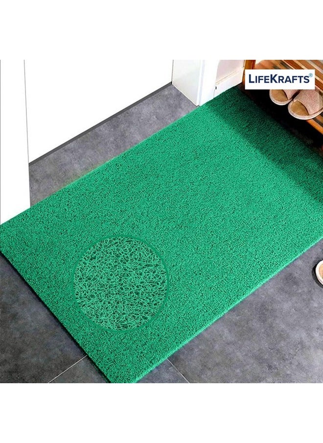 Lifekrafts Lifekrafts Cushion Noodle Floor Mat for Entryways| Dirt/Mud Trapper | 2ft x 8ft Green | Heavy Duty Waterproof Indoor/Outdoor Floor Mat for Entry, Entrance, High Traffic Areas  - Image 2