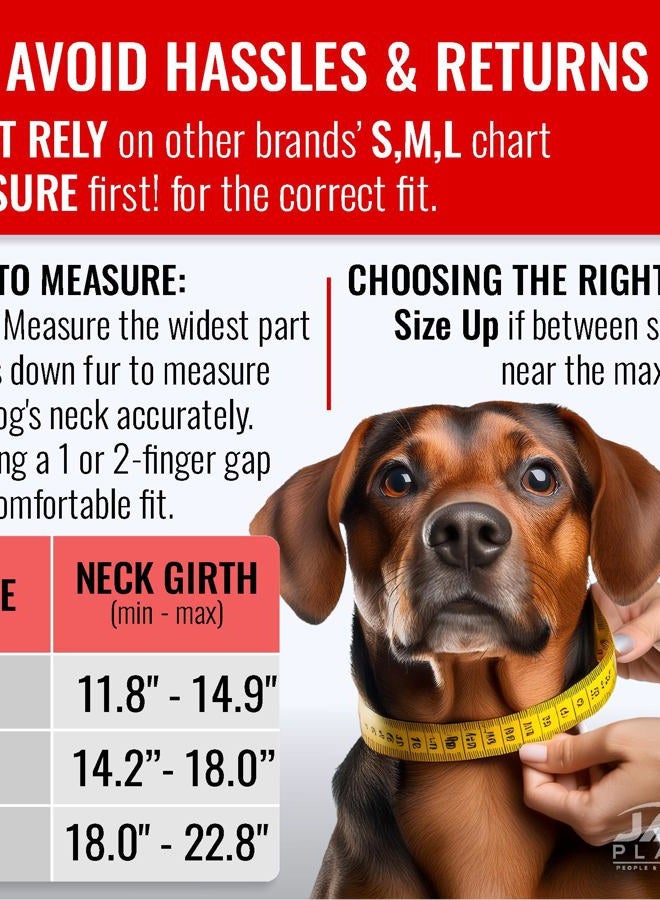 JAX PLANET Jelly Waterproof Martingale Dog Collar, No Pull Nylon Collar with Alloy Metal Buckle & D-Ring for Outdoor Training and Walking, Anti Pull, Escape Free, One Time Adjustment - Image 5