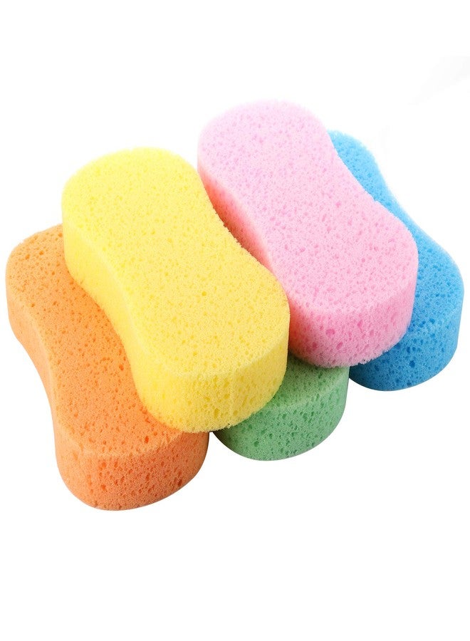 TOPZEA 15 Pcs Car Wash Sponges, Large Thick Handy Cleaning Scrubber Washing Sponge Pads for Cars, Bike, Boat, Kitchen, with Vacuum Compressed Packing, 5 Colors - Image 3