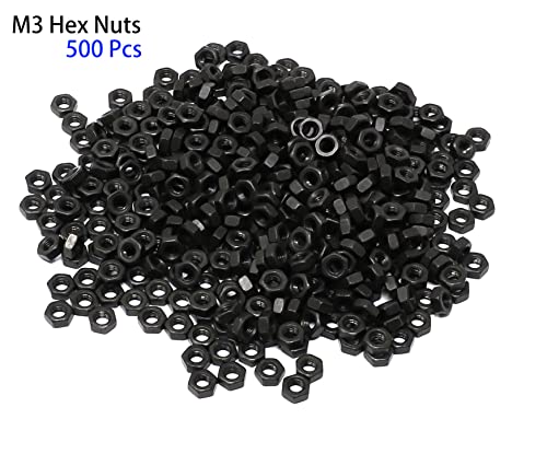 iexcell 1500 Pcs M3 x 4/6/8/10/12/16/20/25/30/35/40/45/50 Alloy Steel 12.9 Grade Hex Socket Head Cap Screws Bolts Nuts Washers Assortment Kit, Black Oxide Finish - Image 4