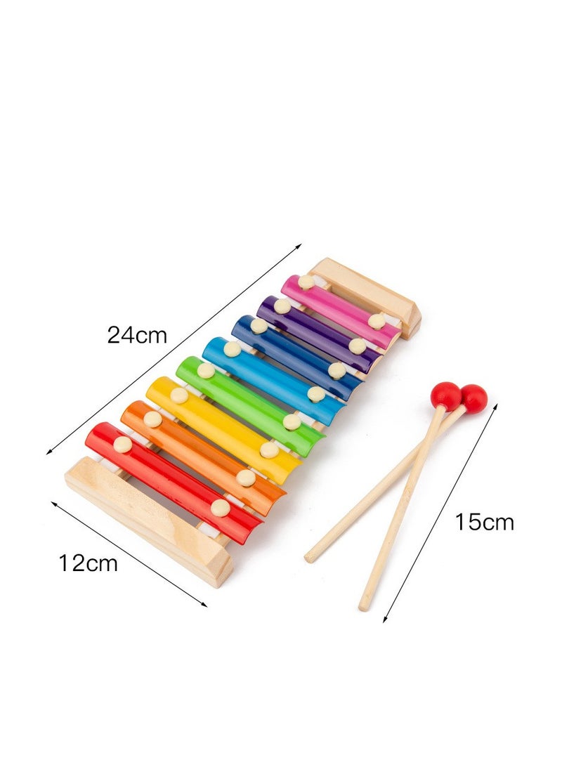 Montessori Wooden Toys Set Preschool Educational Learning Toys for Kids 5 Pieces - Image 5
