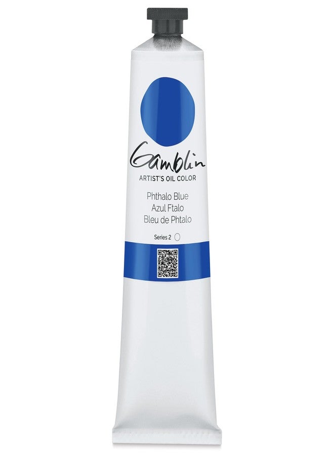 Gamblin Artist Oil Color - Phthalo Blue - 150 ml Tube