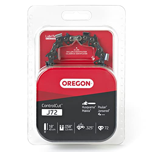 Oregon J72 ControlCut 18-Inch Chainsaw Chain, Fits Husqvarna, Makita, Poulan, Jonsered Grey - Image 5